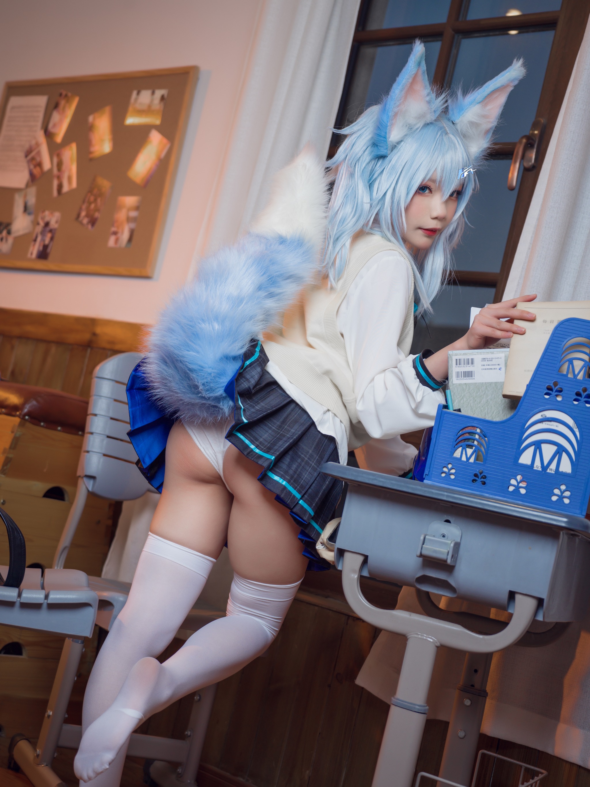 王胖胖u - NO.012  PA15校服[38P]-XikXak